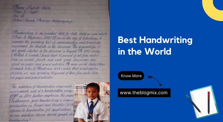 Best Handwriting in the World Best Handwriting in the World