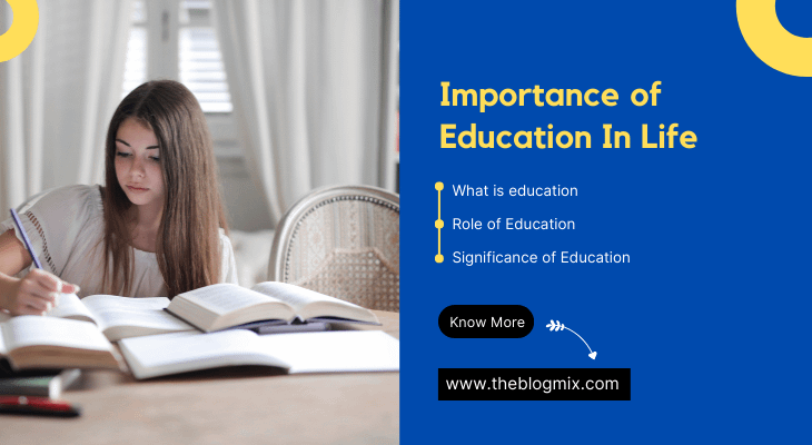 Importance of education in life